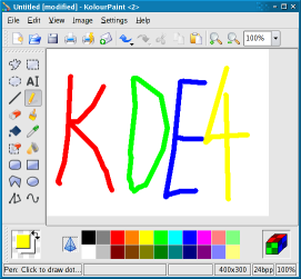 KolourPaint on KDE 4.0pre